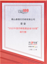 中国印刷包装企业100强