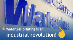 Waterless Printing is an industrial revolution!